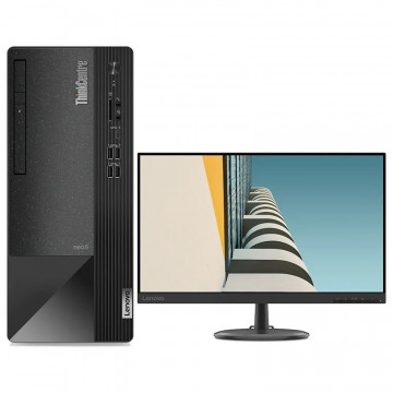 Ordinateur De Bureau LENOVO DT NEO 50T G3 Intel Core i3-12100 8Go 256 SSD Ecran 22" S22E-20