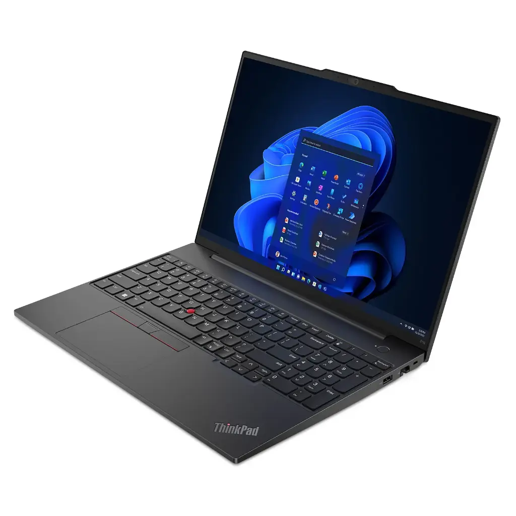 Laptop LENOVO Thinkpad E16 Gen 2 U7-155H 16Go DDR5 512Go SSD  NVMe Clavier Azerty Ecran 16" FreeDos