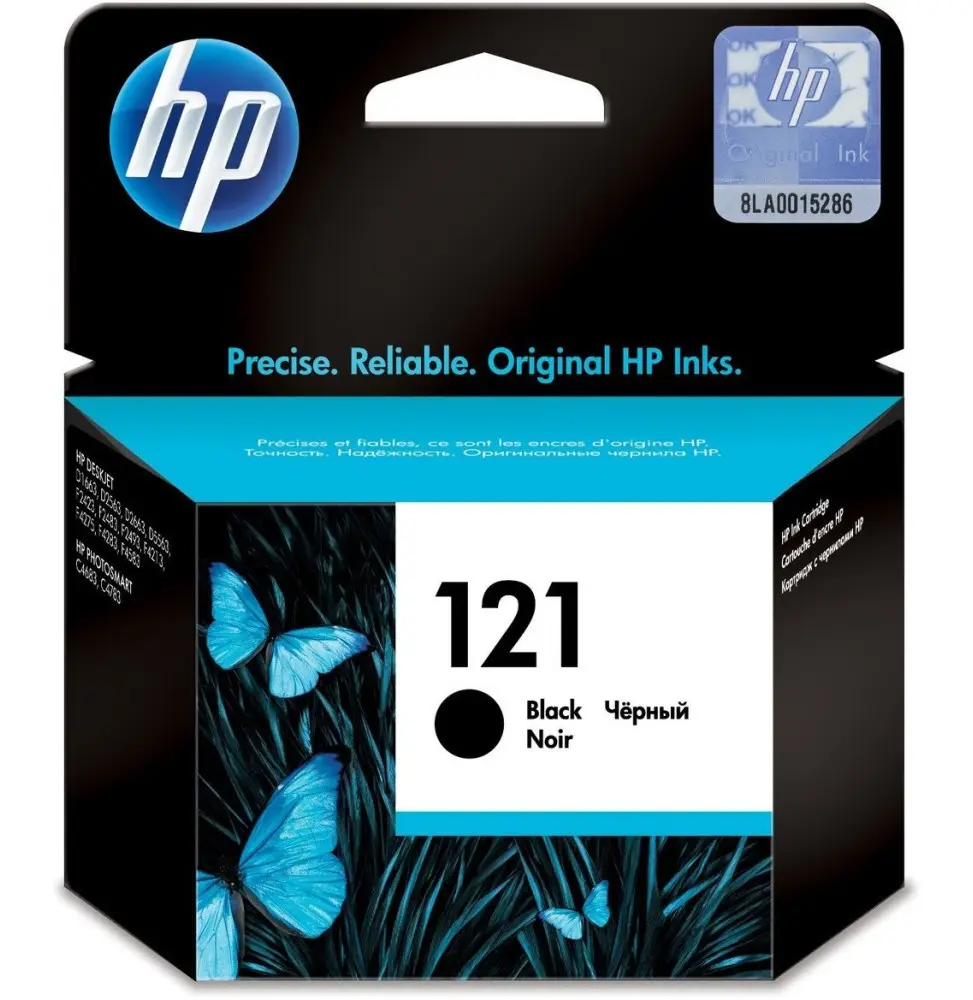 Cartouche D'encre HP 121 Noir Pour Deskjet D2563 F2483 F4583 Photosmart C4683 C4783