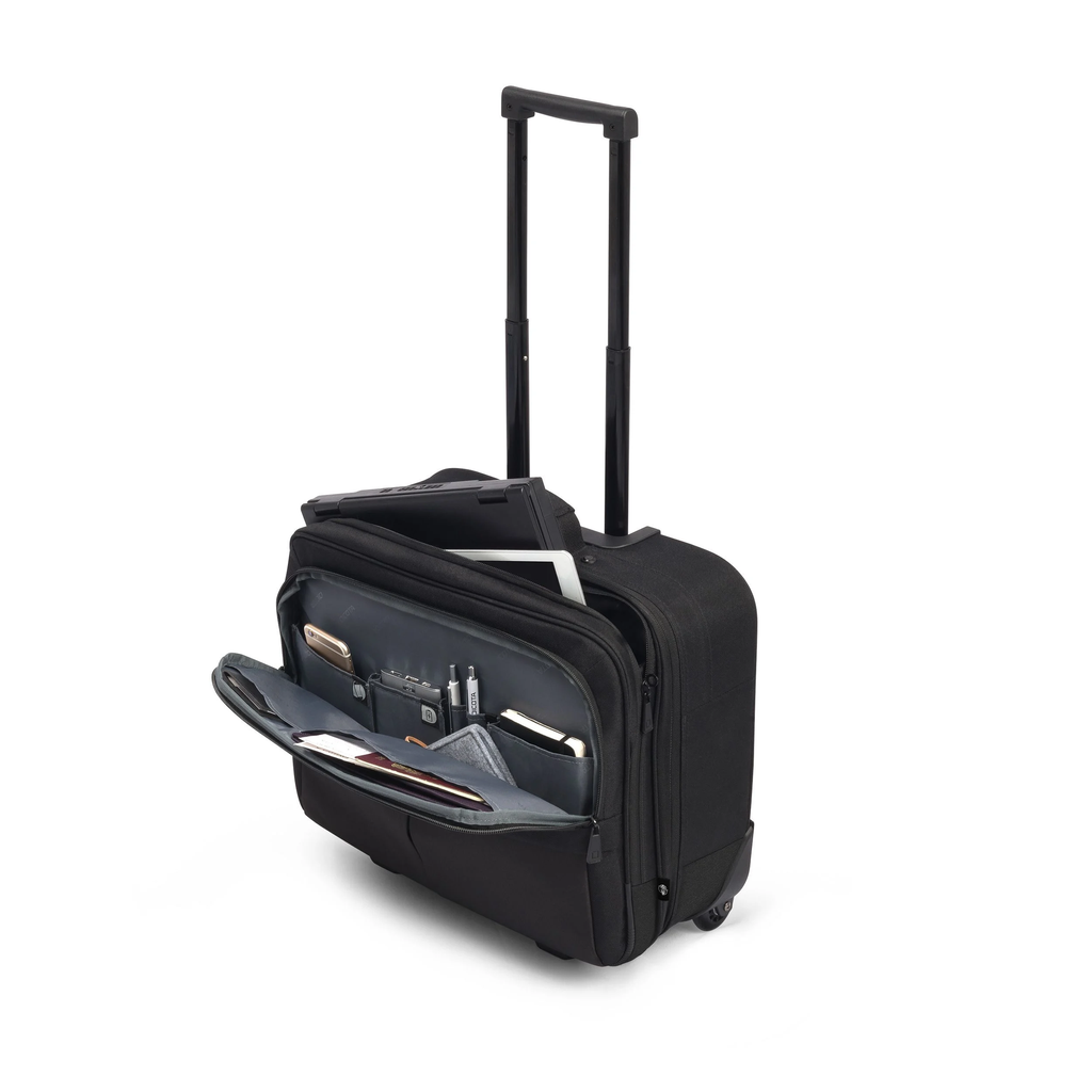 Valise Porte PC DICOTA Eco Multi Scale à Roulettes 14-15.6" Noir