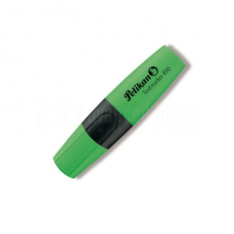 Marqueur Fluorescent PELIKAN en Biseau Vert sous Blister