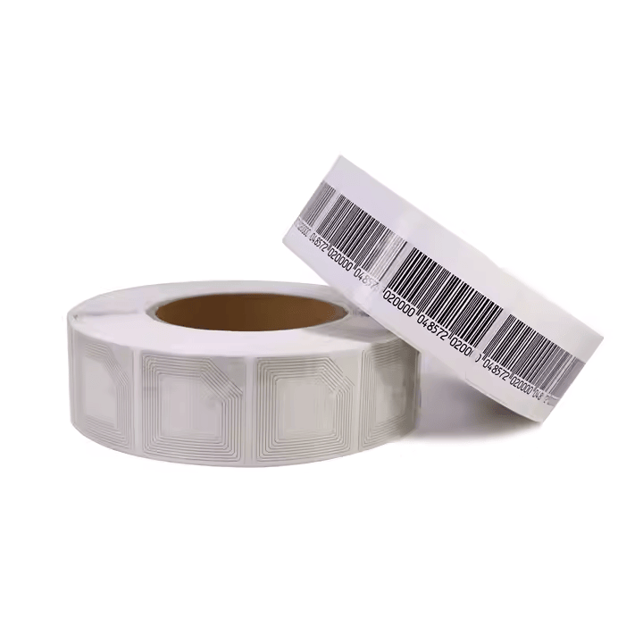 Puce Antivol Autocollante 40 x 40 mm Rouleau de 1000 Etiquettes