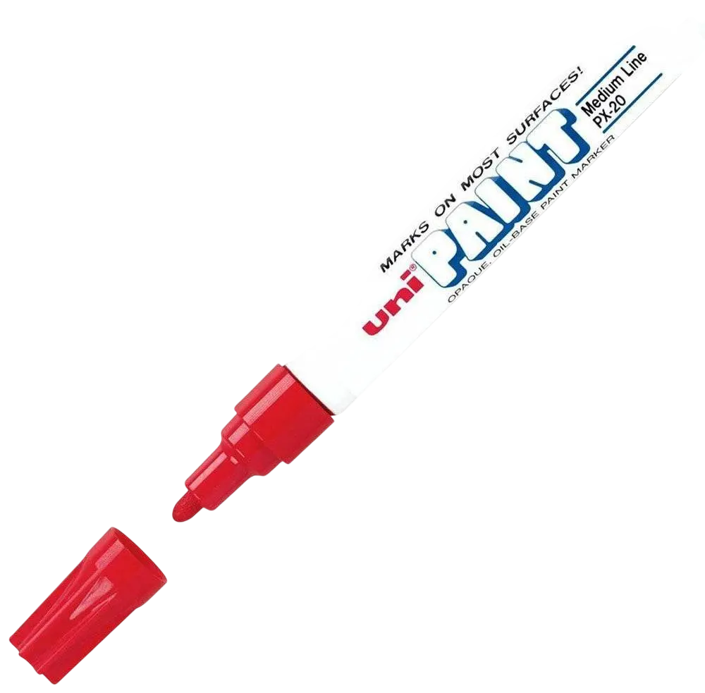Marqueur Permanent UNI PAINT PX20 Rouge
