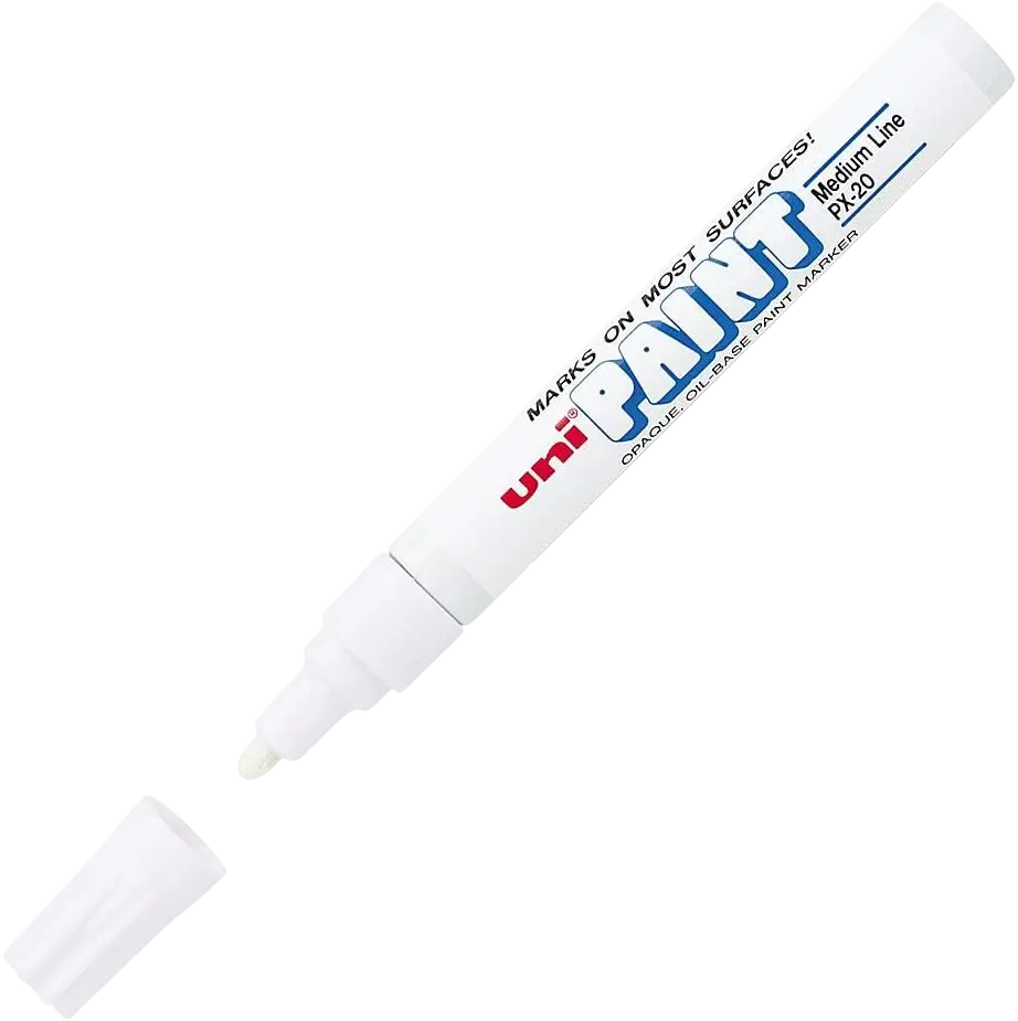 Marqueur Permanent UNI PAINT PX20 Blanc