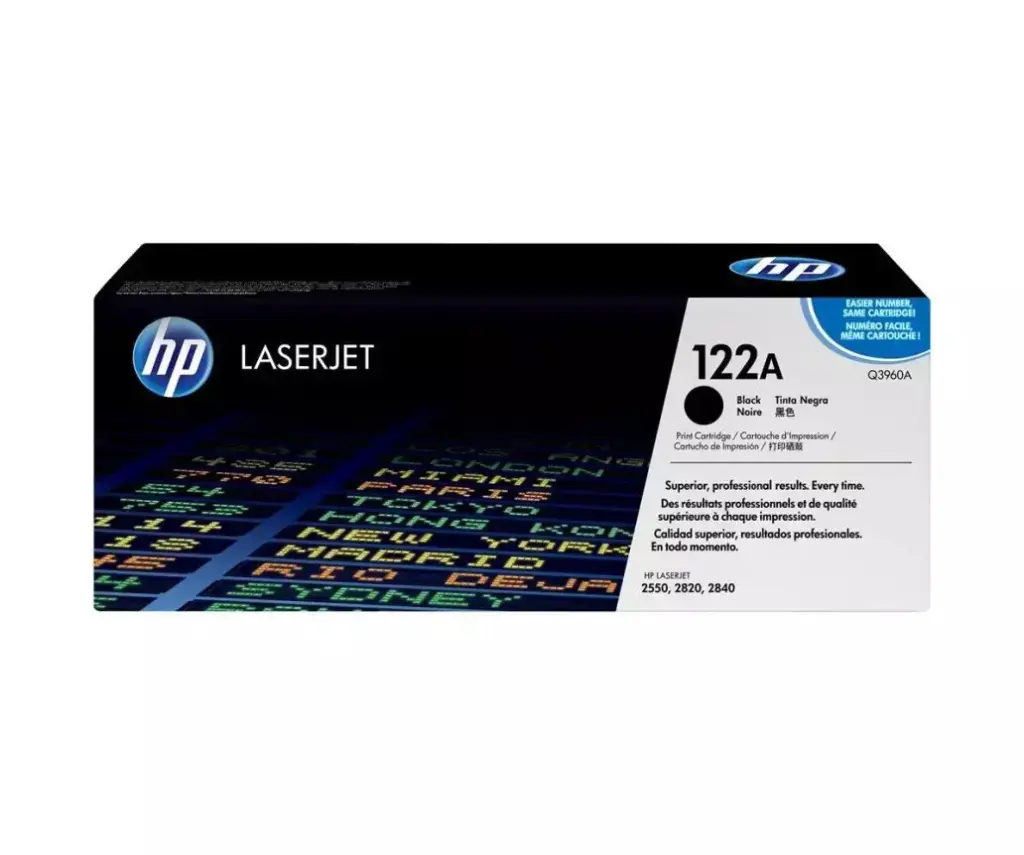 Toner HP 122A Noir Pour Imprimantes LaserJet 2550 2820 2840  