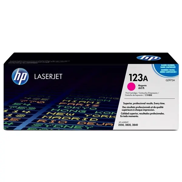 Toner HP 123A Magenta Pour Imprimante Color LaserJet 2550 série 