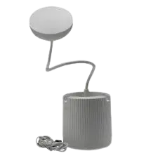Lampe de Bureau Porte Stylos QIAO SHUN QS-768 sans Fil Flexible Touches Contrôle 3 Niveau LED 400Lum 6500K Rechargeable Via Micro USB Multi-Couleurs