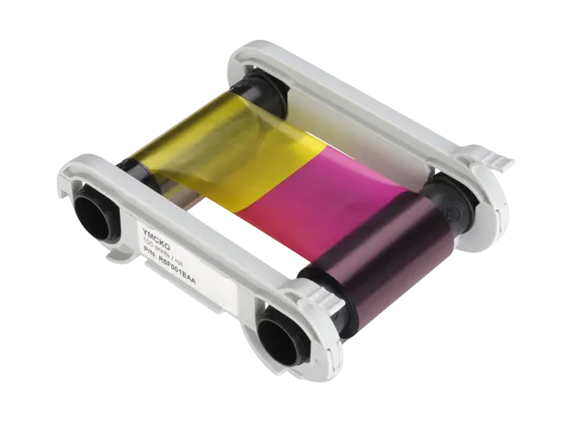 Ruban EVOLIS Couleur YMCKO 200F pour Imprimante Primacy Zenius Elypso