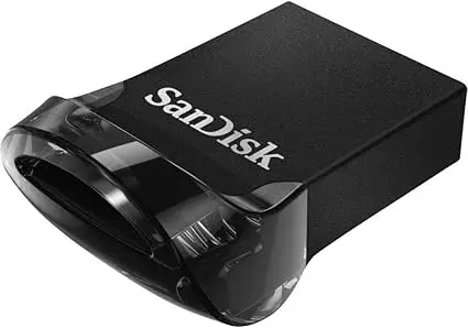Flash Disque SANDISK Ultra Fit 32Go USB 3.1 Noir
