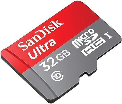 Carte Mémoire SANDISK Ultra Micro SDHC 32 Go 80Mbps Classe 10