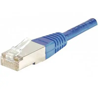 Câble Réseau DECELAN CAT6 FTP 0.5m 100 ohms Bleu