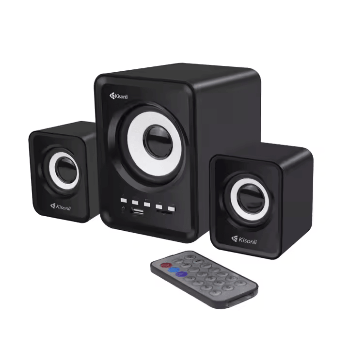 Enceintes SOUNDPHONIC Advanced Stéréo 2.1 Multimédia USB 6W USB Noir