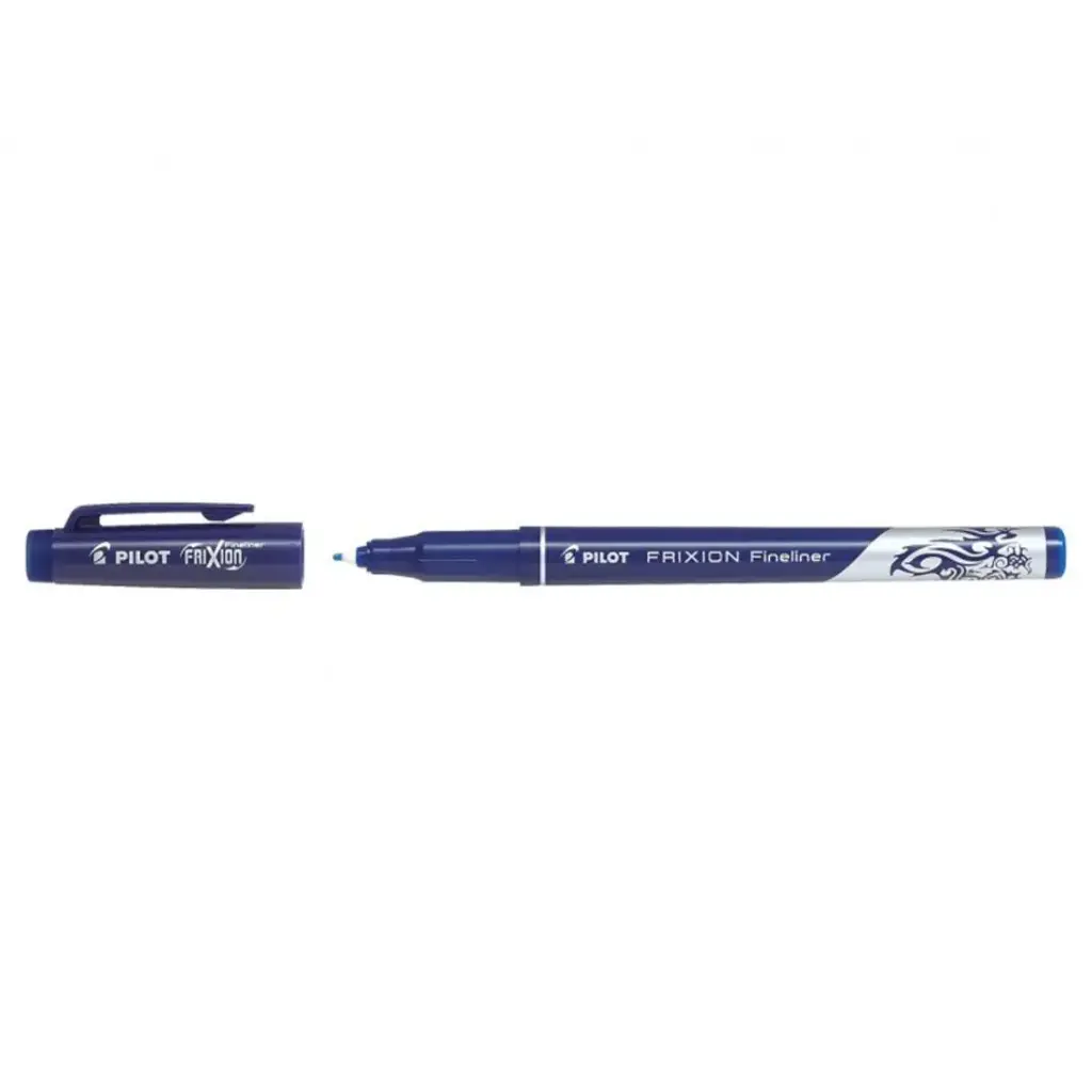 Stylo Fineliner PILOT Frixion 1.3mm Bleu