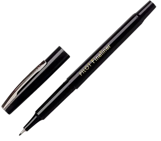 Stylo feutre PILOT Fineliner Noir