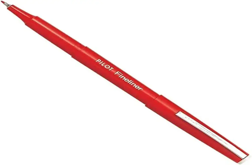 Stylo feutre PILOT Fineliner Rouge
