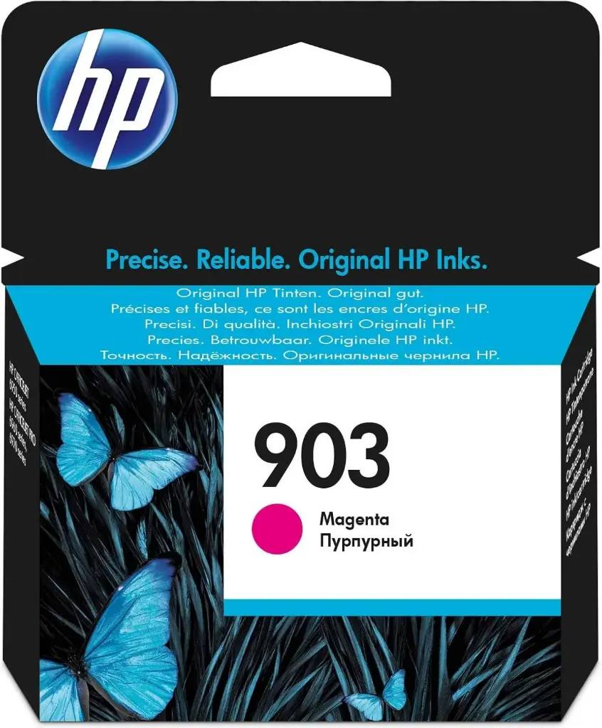 Cartouche D'encre HP 903 Magenta  pour Imprimantes OfficeJet 6950 6951 6974 Pro 6960 6970 
