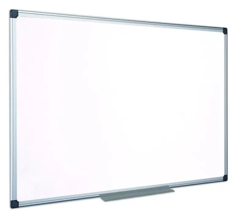 Tableau blanc magnétique laqué mural 120x90cm