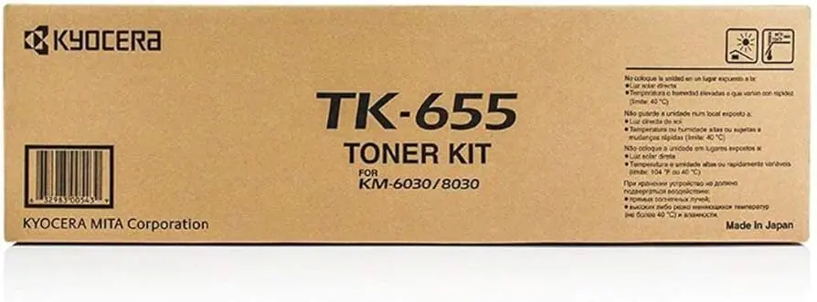 Toner KYOCERA MITA TK-655 Noir Pour Imprimante KM-8030 ‎
