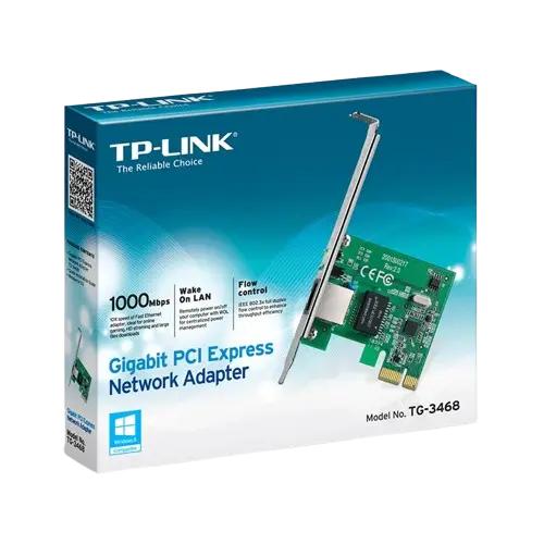 Carte réseau TP-LINK TG-3468 Gigabit PCI Express PCIe 10/100/1000Mbps