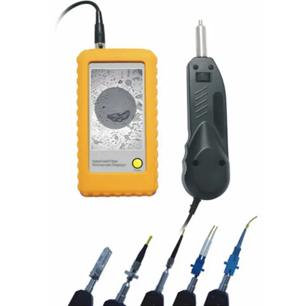 Microscope Vidéo Fibre Optique Portable 400X Mini écran 3.5" avec sonde agrandissement 400X