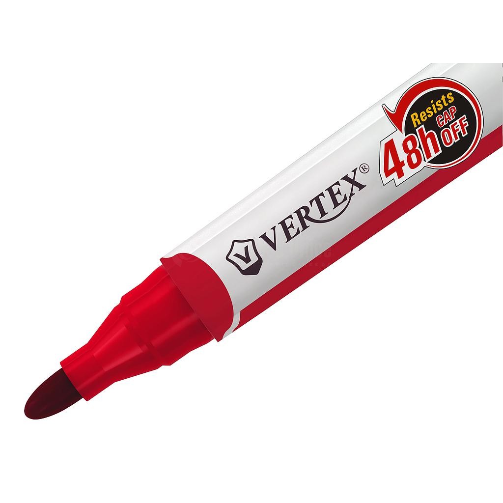 Marqueur pour Tableau Blanc VERTEX CAMELMARKER Rond Rouge