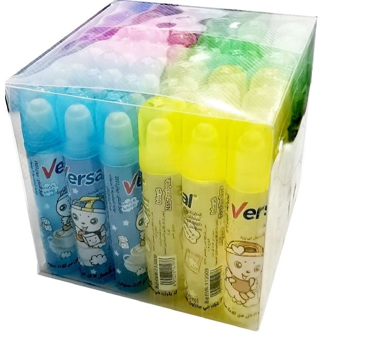 Colle Liquide Écolier VERSAL 25ml En Tube Multi Couleurs