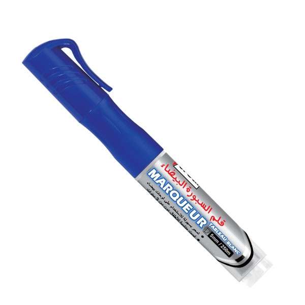 Marqueur pour Tableau Blanc VERSAL Rechargeable Bleu