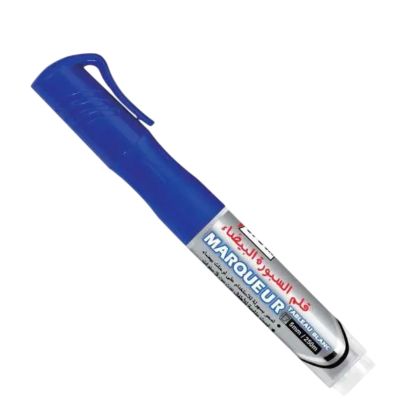 Marqueur pour Tableau Blanc VERSAL Rechargeable Bleu