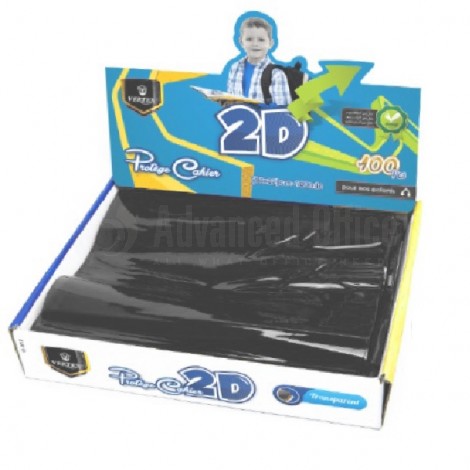 Protège Cahier VERTEX A5 PF 2D Gris