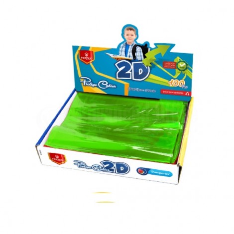 Protège Cahier VERTEX A5 PF 2D Vert
