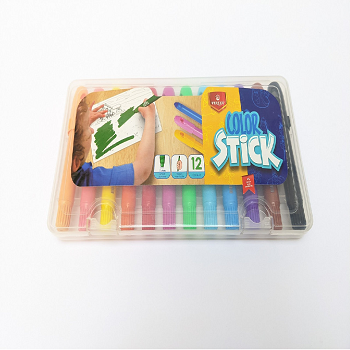 Crayons De Couleur VERTEX Stick Boite De 12