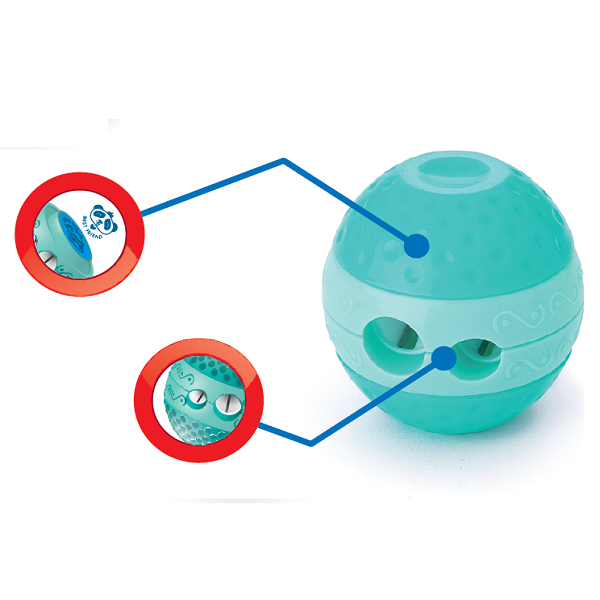 Taille Crayon Ecolier 2Trous VERTEX Brox avec Réservoir Multi-Couleurs