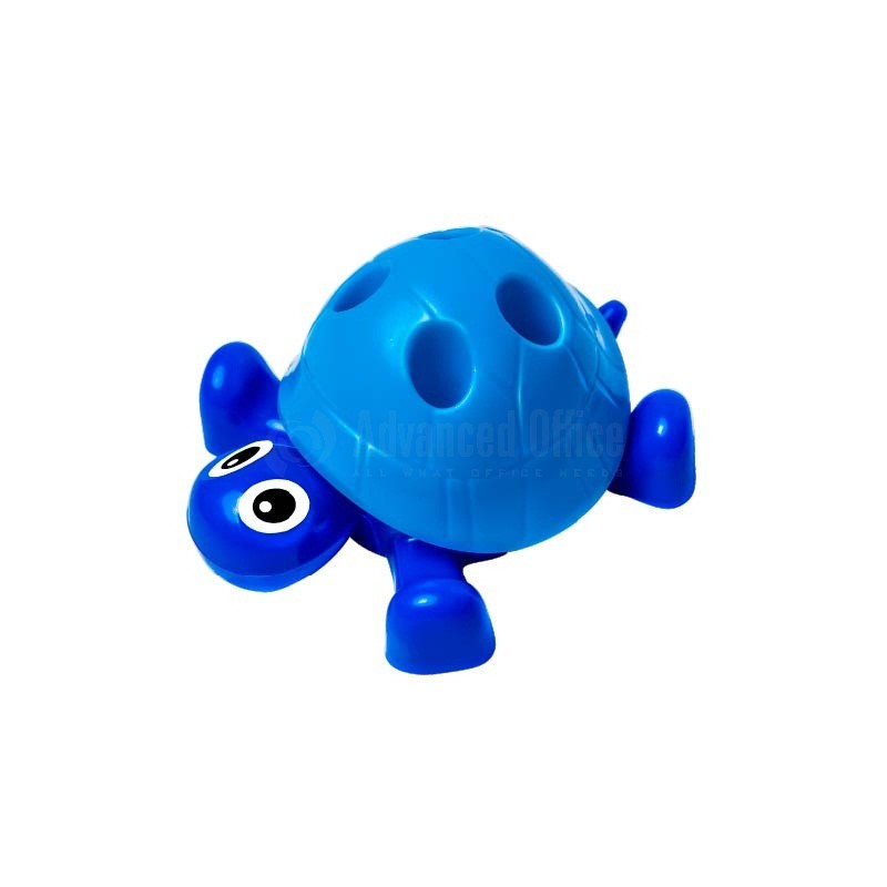 Taille Crayon Ecolier VERTEX Tortue 1Trous avec Réservoir en Plastique Multi-Couleurs