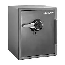 Coffre Fort SENTRY SAFE à Clé Et Code Numérique Anti Feu Eclairage Interieur