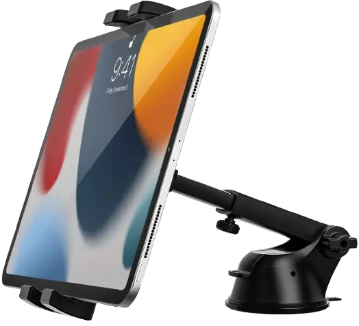 Support Universel de Support de Voiture Fixation à Ventouse pour IPad / Tablette