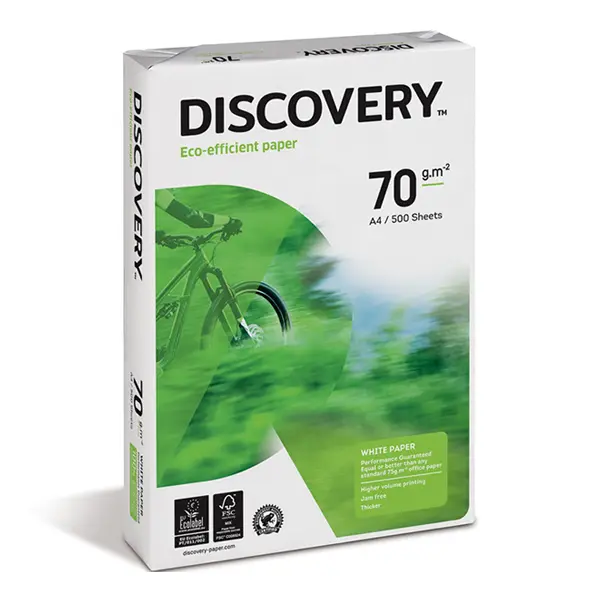 Rame De Papier Extra Blanc DISCOVERY A4 1er Choix 70g/m²