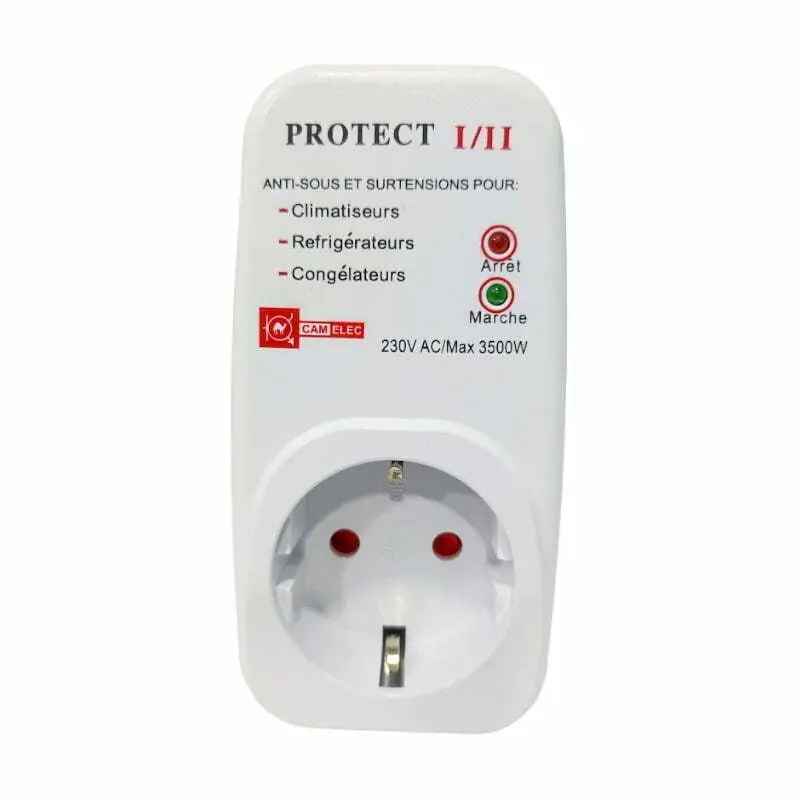 Adaptateur Prise Stabilisateur filtre CAMELEC 1S Tension 16 A