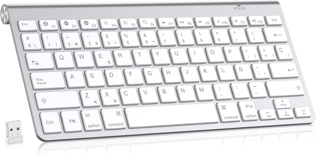 Clavier Sans Fil APPLE A1314 Qwerty Argent