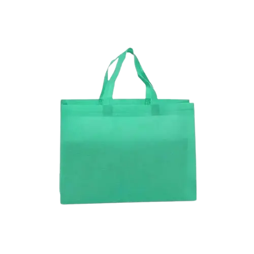Sac Shopping en Tnt 54x45x15cm Vert Claire