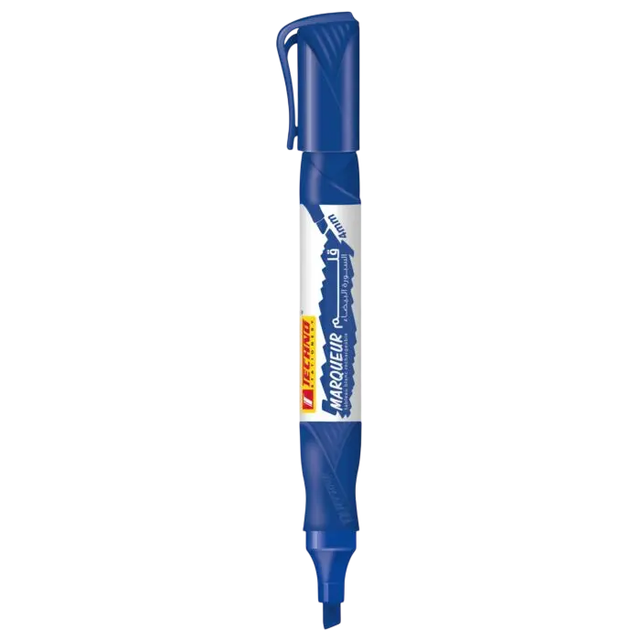 Marqueur pour Tableau Blanc TECHNO Coupé Bleu