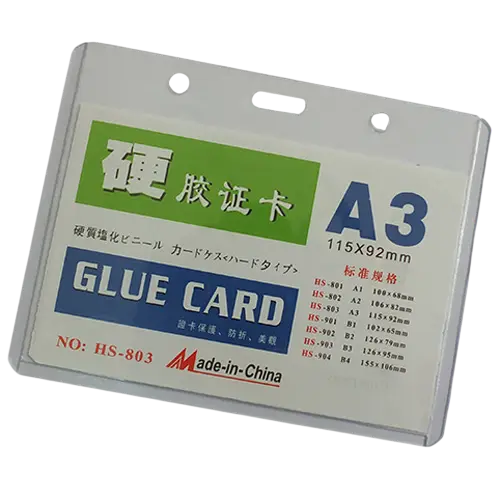 Porte Badge Horizontal 106x76mm A3
