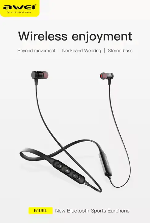 Ecouteur Kit Main Libre AWEI G10BL  Sans Fil Bluetooth  Noir