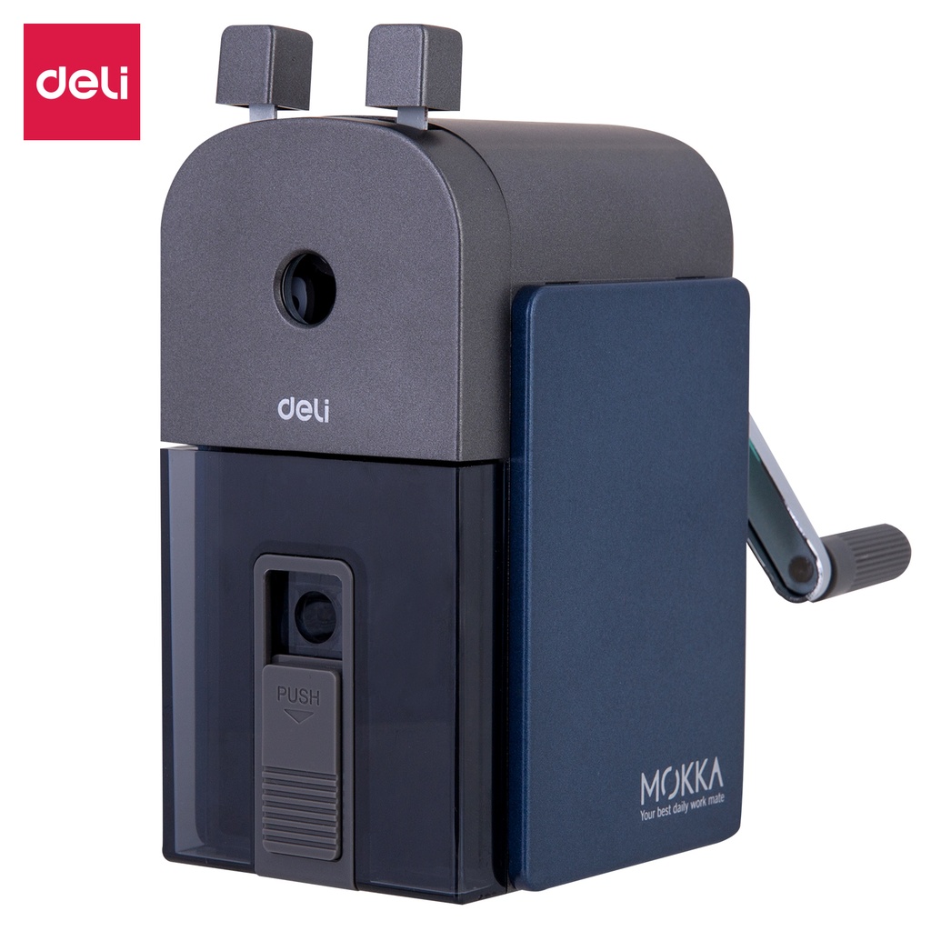 Taille Crayon à Manivelle DELI Mokka 1Trous