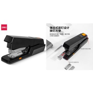 Agrafeuse de Bureau DELI Effortless 20 Feuilles Noir