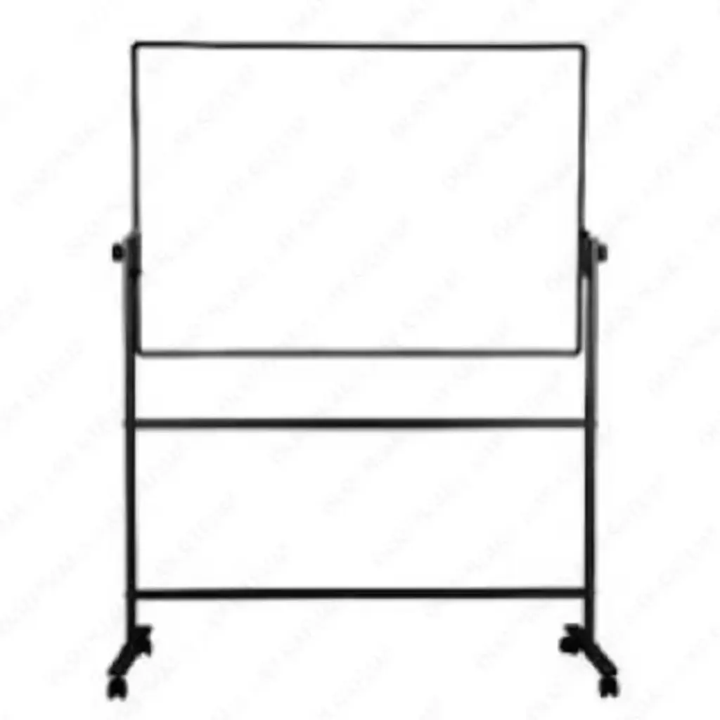 Tableau Blanc Magnétique DELI 180x90cm Avec Support à Roulette