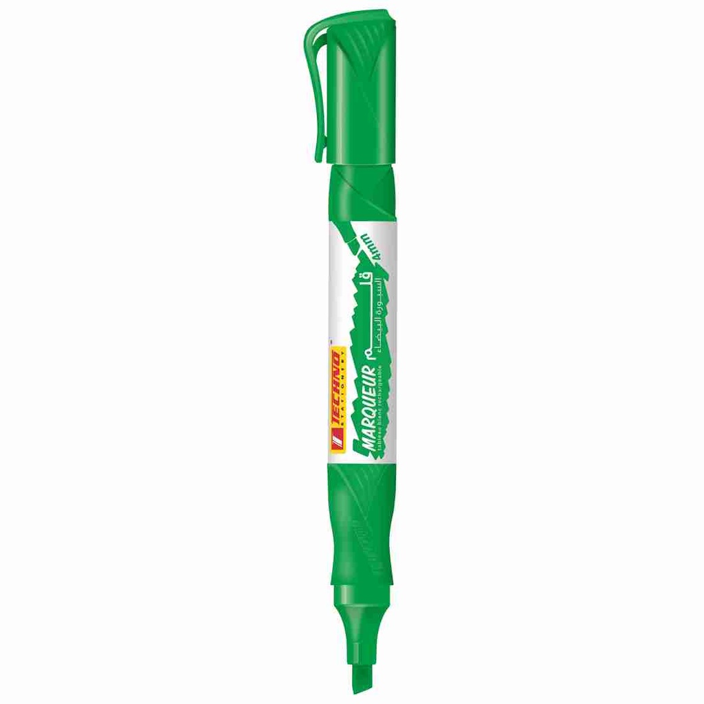 Marqueur Tableau Blanc TECHNO Coupé Vert