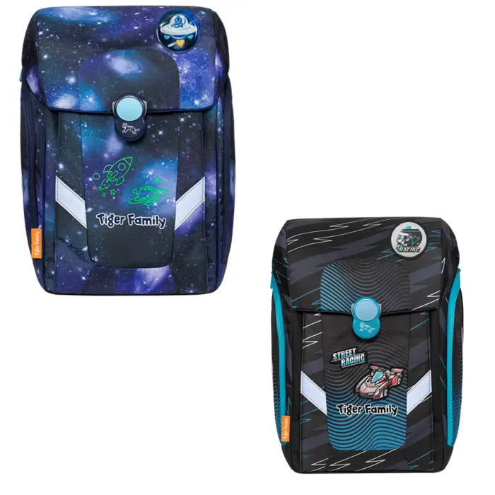 Sac à Dos Scolaire TIGER Infinity 2253-G Ergonomique Pour Garçon
