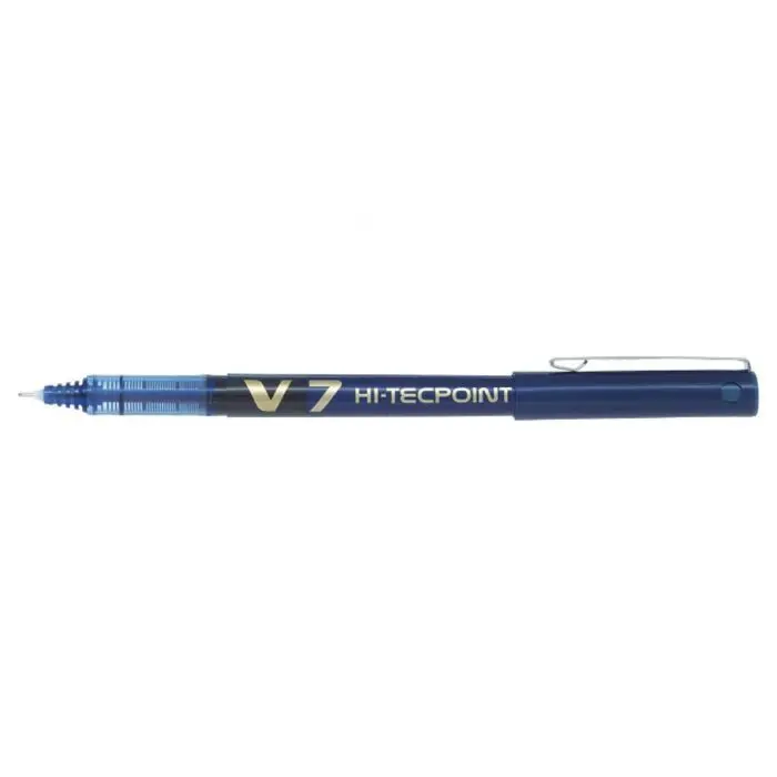 Stylo Roller PILOT V7 HI-Tecpoint 0.7 Bleu