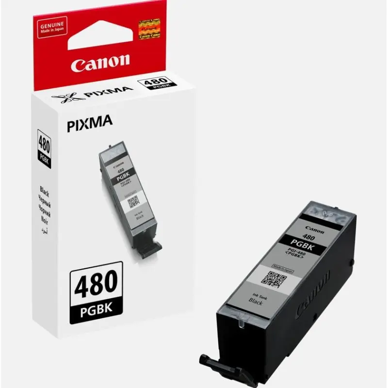 Cartouche D'encre CANON PGI-480 PGBK Noir Pour Imprimantes PIXMA TS704a TS8240 TS9140 TS9540 TS8247 TS8340 TS8140 TS9150 TS9550 TS9541C TS8350 TS8251 TS8252 TS9155 TS9551C