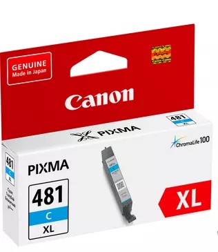 Cartouche D'encre CANON CLI-481C Cyan Pour Imprimantes Pixma TS704a TS8240 TS9140 TS9540 TS8247 TS8340 TS8140 TS9150 TS9550 TS9541C TS8350 TS8251 TS8252 TS9155 TS9551